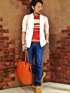 PAPASOLTさん（メンズ・171cm）の夏コーディネート