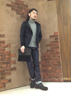 PAPASOLTさん（メンズ・171cm）の冬コーディネート