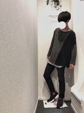 「チャイハネ（チャイハネ）のアイテム（ニット/セーター）」を使った、いっくんさん（メンズ・175cm）の秋コーディネート