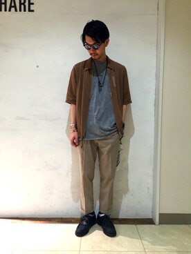 野村知弘さんのコーディネート