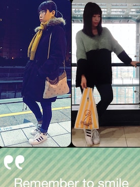 p e iさん（レディース・159cm）の冬コーディネート