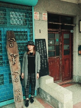 「老街」｜p e iさん（レディース・159cm）の春コーディネート