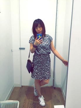 「ESPRIT（エスプリ）のアイテム（ワンピース/ドレス）」を使った、p e iさん（レディース・159cm）の春コーディネート
