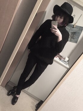 H@。さん（レディース・161cm）の冬コーディネート