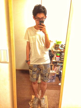 すんさん（メンズ・166cm）の夏コーディネート