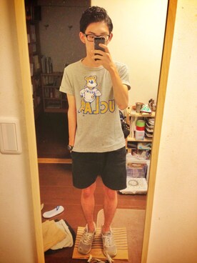 すんさん（メンズ・166cm）の夏コーディネート