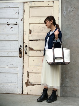 「おめかしコーデ」｜zootie神戸栄町さん（レディース・158cm）の春コーディネート