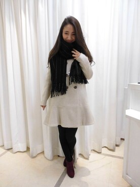 「Danny&Anne（ダニーアンドアン）のアイテム（ジャケット/アウター）」を使った、naokoさん（レディース・158cm）の秋コーディネート