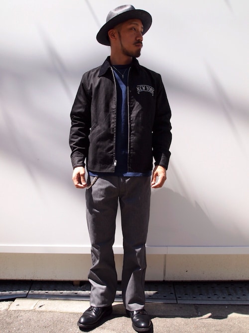 schott（ショット）の「Schott/ショット/STRIPED WORK JACKET