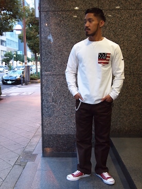 matsuokaさん（メンズ・170cm）の秋コーディネート