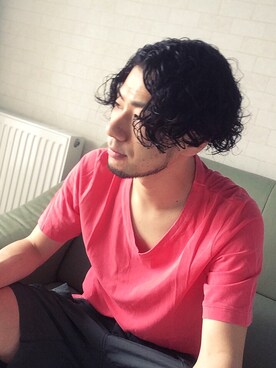 「v::room（ヴィルーム）のアイテム」を使った、MASATOSHI KOMORIさん（メンズ・173cm）の夏コーディネート