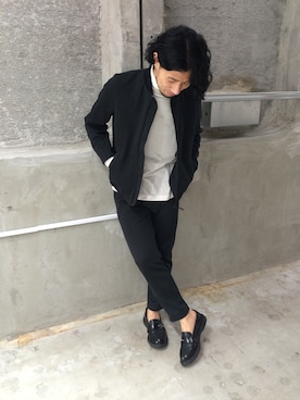 「アイテム（その他アウター）」を使った、MASATOSHI KOMORIさん（メンズ・173cm・20代）の秋コーディネート