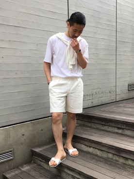 MASATOSHI KOMORIさん（メンズ・173cm）の夏コーディネート