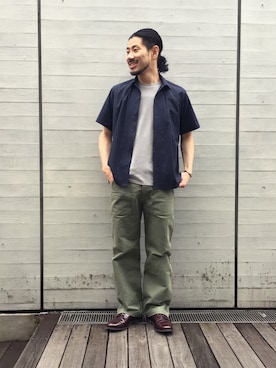 MASATOSHI KOMORIさん（メンズ・173cm）の夏コーディネート