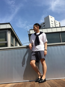 MASATOSHI KOMORIさん（メンズ・173cm）の夏コーディネート