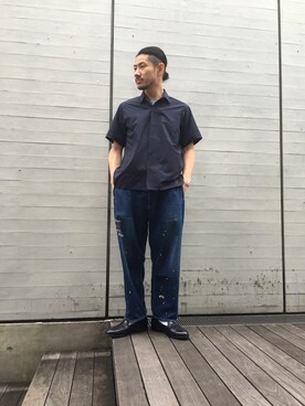 MASATOSHI KOMORIさん（メンズ・173cm）の夏コーディネート