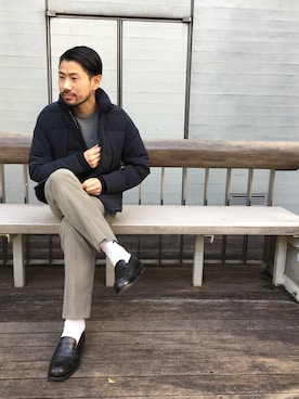MASATOSHI KOMORIさん（メンズ・173cm）の冬コーディネート