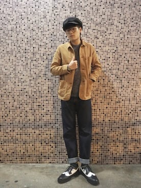 Yatho Wongさん(メンズ・175cm)の冬コーディネート
