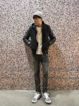 Yatho Wongさん(メンズ・175cm)の春コーディネート
