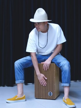 Yatho Wongさん（メンズ・175cm）の夏コーディネート