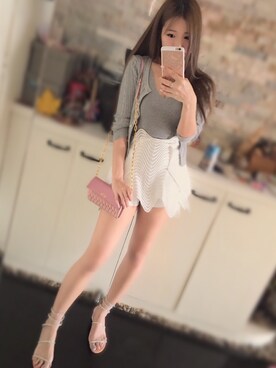 Alisa茜尹さんのコーディネート