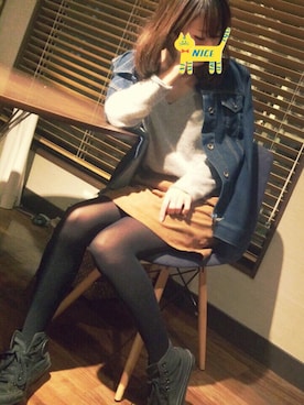 ri---pon!さん（レディース・160cm）の冬コーディネート