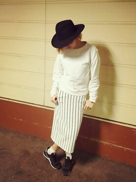 こばやしきえさん（レディース・168cm）の秋コーディネート