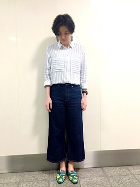 こばやしきえさん（レディース・168cm）の春コーディネート