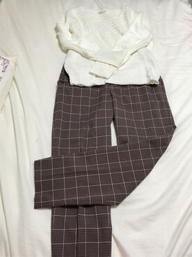 「CLEARIMPRESSION （クリアインプレッション）のアイテム（ジャケット/アウター）」を使った、さぁさん（レディース・155cm）の秋コーディネート