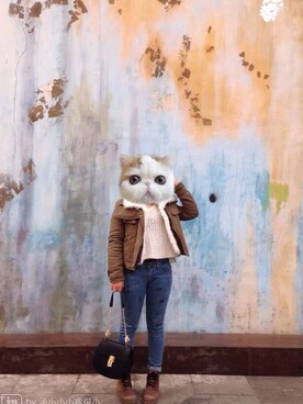 「mall」｜小小xin✨さん（レディース・155cm）の冬コーディネート