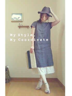 「7月WEAR夏のサンダル祭り」｜「アイテム（その他）」を使った、❁ÿukko❁さん（レディース・157cm）の夏コーディネート