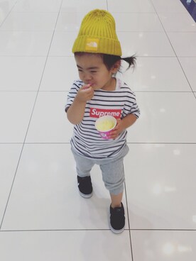 𝔸𝕔𝕠𝕠𝕠¨̮⑅*さん(キッズ・90cm)の夏コーディネート