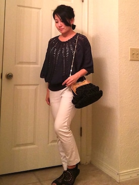 「A（エィス）のアイテム（バッグ）」を使った、daisy6284さん（レディース・155cm）の夏コーディネート