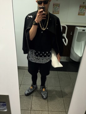 「DAMMY（ダミー）のアイテム」を使った、@taigaさん（メンズ・182cm）の夏コーディネート