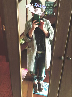 「RNA SLANG（アールエヌエースラング）のアイテム」を使った、Ｒさん（レディース・156cm）の春コーディネート