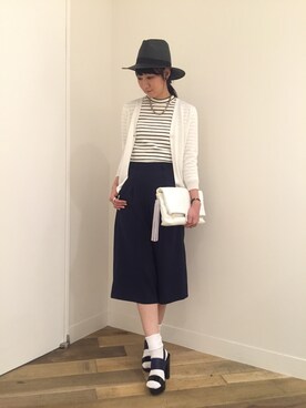 「HARE（ハレ）のアイテム（シューズ）」を使った、inhhhan®さん（レディース・165cm）の春コーディネート