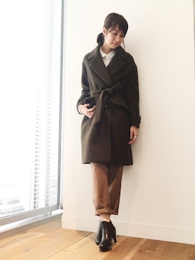 「HARE（ハレ）のアイテム（チョーカー）」を使った、inhhhan®さん（レディース・165cm）の秋コーディネート