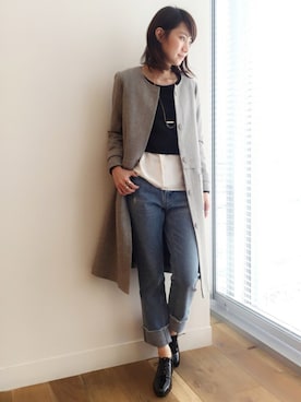 inhhhan®さん（レディース・165cm）の冬コーディネート