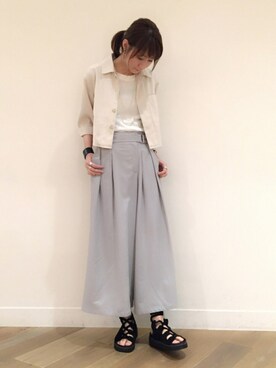 inhhhan®さん（レディース・165cm）の春コーディネート