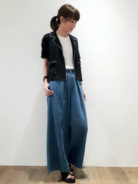 「ボーイッシュ、夏コーデ」｜「アイテム（その他）」を使った、inhhhan®さん（レディース・165cm）の夏コーディネート