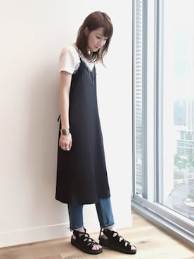 inhhhan®さん（レディース・165cm）の夏コーディネート