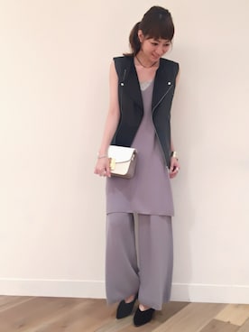 「HARE（ハレ）のアイテム（チョーカー）」を使った、inhhhan®さん（レディース・165cm）の夏コーディネート