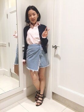 Andreaさん（レディース・155cm）の春コーディネート