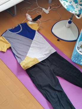 「Quash（クアッシュ）のアイテム」を使った、お肉のジョージさん（メンズ・171cm）の秋コーディネート