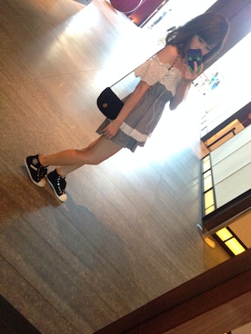 「chanel」｜「アイテム（つなぎ/オールインワン）」を使った、黒澤まさ美さん（レディース・155cm）の夏コーディネート