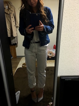 saori  matsuoka さん（レディース・157cm）の春コーディネート