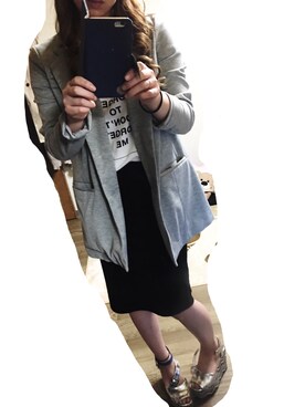 saori  matsuoka さん（レディース・157cm）の春コーディネート