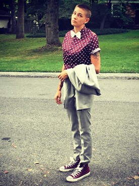 「model」｜akolodnerさん（レディース・175cm）の秋コーディネート