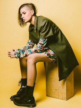 「NEW BRAND（ニューブランド）のアイテム」を使った、akolodnerさん（レディース・175cm）の秋コーディネート