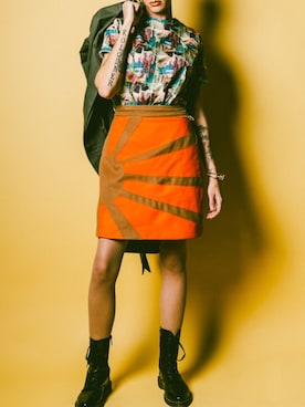 「NEW BRAND（ニューブランド）のアイテム」を使った、akolodnerさん（レディース・175cm）の秋コーディネート